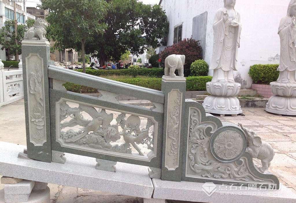 花岗岩石雕栏杆 花岗岩石雕栏杆