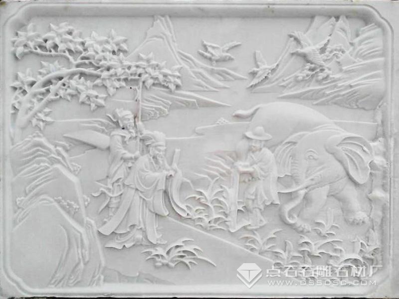 846b9dd6e7feb1c1bd5182756dc3a85a 汉白玉浮雕壁画